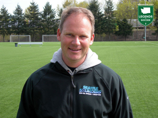 Following the 2001 season, Brian Schmetzer was named Seattle Sounders head coach. (Courtesy Seattle Sounders)