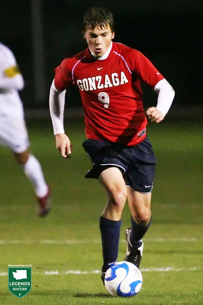 George Josten led Gonzaga back to the NCAA tournament in 2007. Josten was later taken 20th overall in the MLS SuperDraft. (Courtesy Gonzaga Athletics)