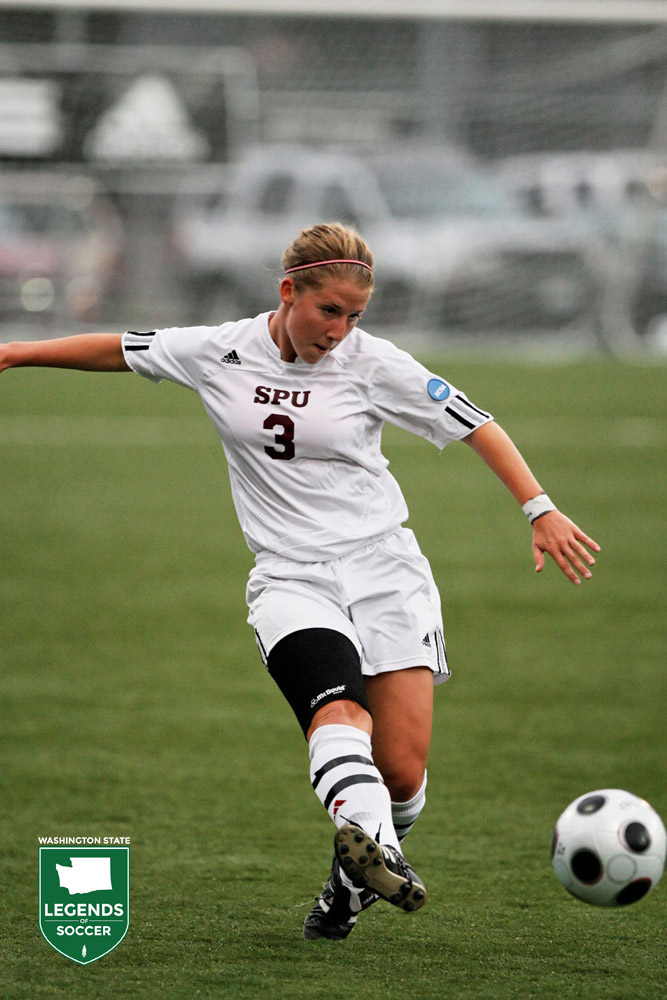 Meredith Teague of Seattle Pacific was named the NSCAA Division II player of the year. (Courtesy Seattle Pacific)