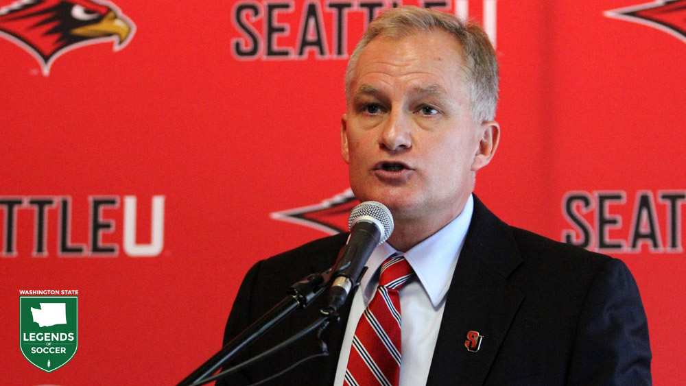 Peter Fewing returned to coach Seattle University in 2012 after resigning six years earlier. (Courtesy Seattle University Athletics)