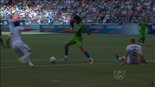 Fredy Montero equalizer at Vancouver