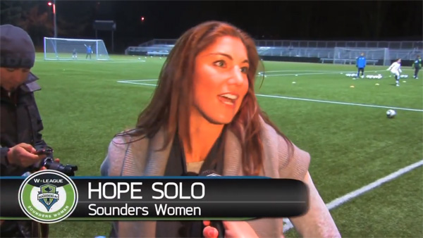 Hope Solo interview