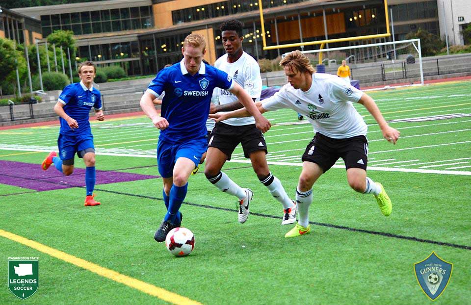 Scenes from a 2015 PDL match between Puget Sound Gunners and Lane United. (Courtesy USL)