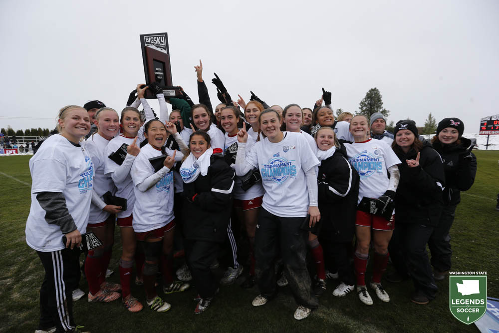 Eastern Washington won both the Big Sky regular season and clinched a second straight NCAA berth by winning the tournament title as well. (Courtesy Eastern Washington Athletics)