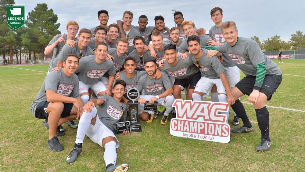 Seattle University won its third automatic NCAA berth in five seasons by beating San Jose State, 2-1, in the WAC championship game in Las Vegas. (Courtesy Seattle University Athletics)