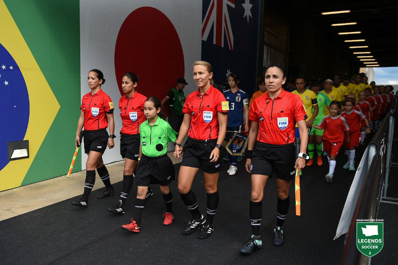 Seattle's Ekaterina Koroleva was selected to referee at the 2018 U17 Youth World Cup.
