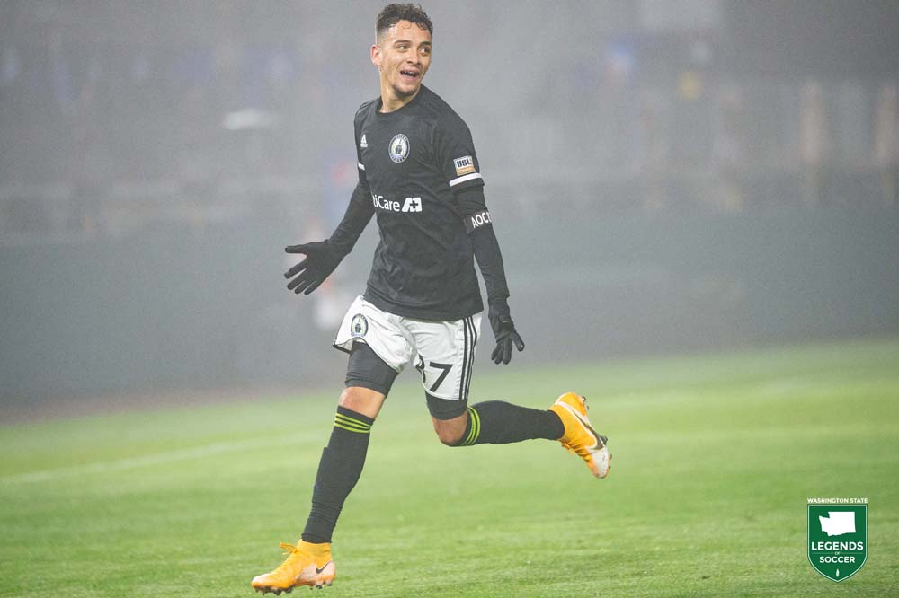 In 2019, 17-year-old Alfonso Ocampo-Chavez scored six goals for Tacoma Defiance added another six for Sounders Academy U17s in becoming the first MLS club to win the Generation adidas Cup. Ocampo-Chavez had a hat trick against the West Ham United Academy in the GA semifinal. (Courtesy Tacoma Defiance)