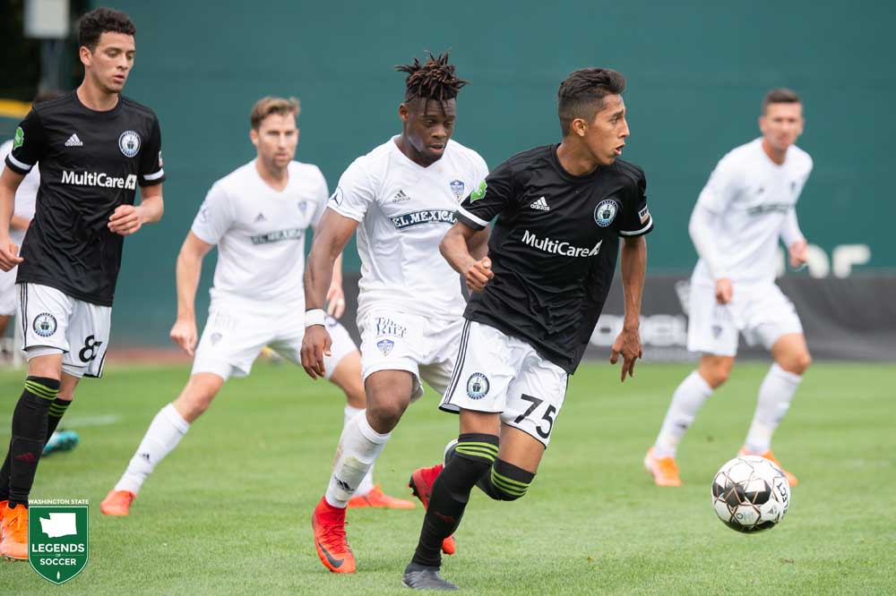 Danny Leyva, at age 16, became the youngest Sounders signing in 2019 and the third-youngest player to ever appear in an MLS match. Leyva also was a regular starter for Tacoma Defiance and played in all seven matches for the U.S. at the Concacaf U-17 Championships. (Courtesy Tacoma Defiance)