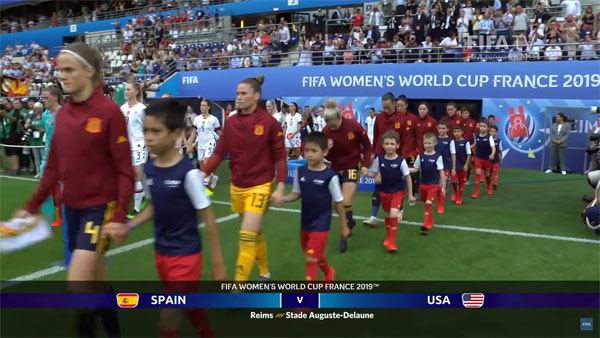 Rapinoe Stars for USWNT in World Cup Win v Spain