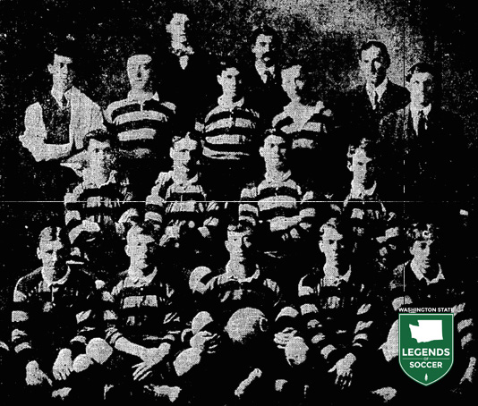 Seattle's Celtics, shown here in 1913, adopted hoops like their Glasgow namesake.