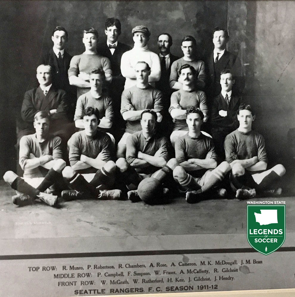 Seattle's Rangers, one of the founding members of the Northwestern Association Football League, in 1912. (Courtesy GSSL)