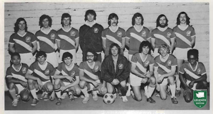 In 1972, only five varsity, four-year collegiate programs existed in Washington. All were men's and located in Puget Sound. However virtually every other school featured clubs, such as Washington State, shown here.