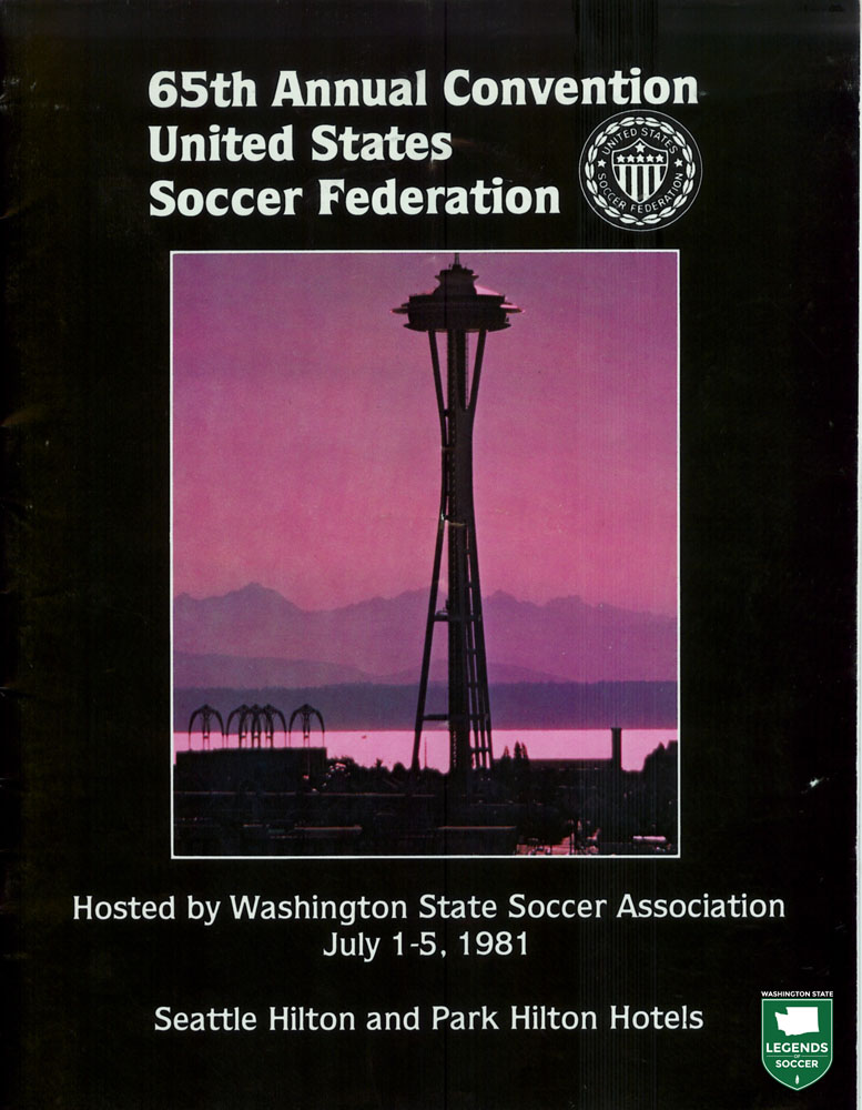 Seattle hosted the U.S. Soccer AGM in 1981. (Courtesy George Craggs family)