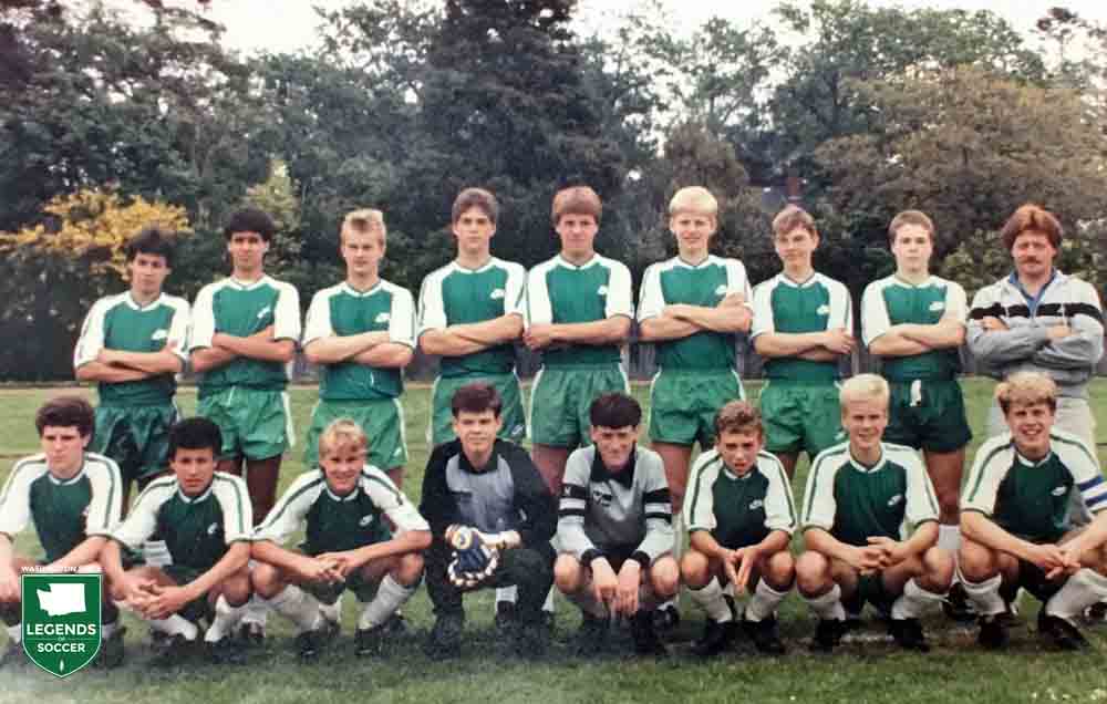 Washington's 1986 boys U15 state select team.