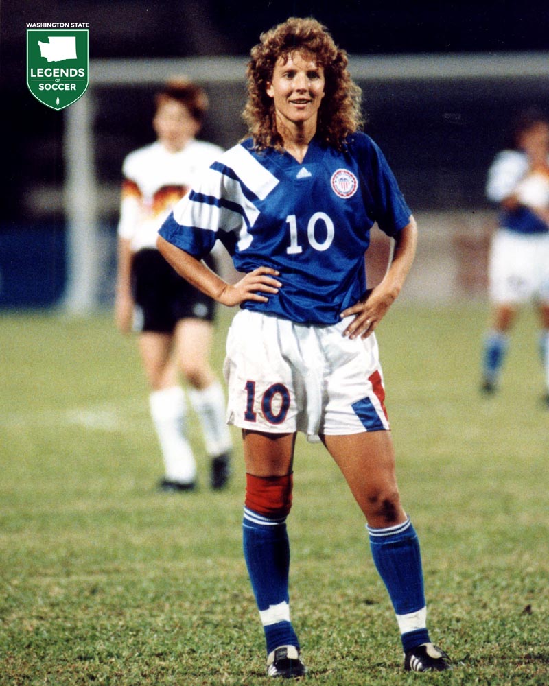Michelle Akers, U.S. National Team. (Courtesy U.S. Soccer)