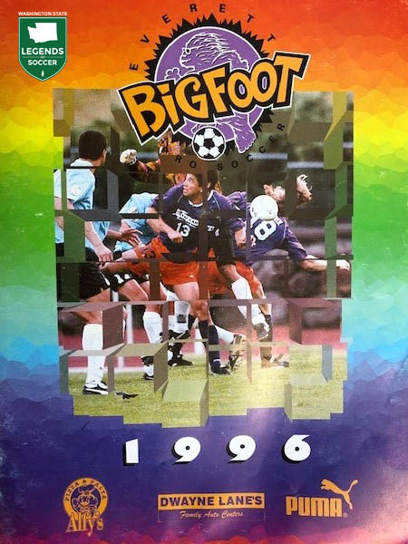 An Everett BigFoot program cover. (Courtesy Pat Henderson)