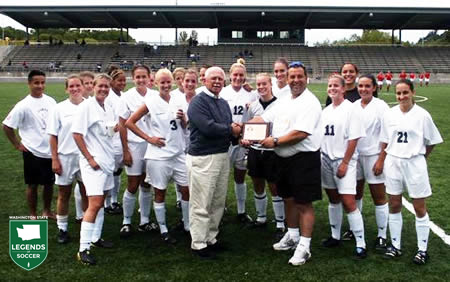 Seattle Hibernian & Caledonian Saints won the Pacific Coast League women's championship in 2003. (Courtesy Bobby Lane)