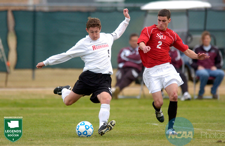 NCAA Division II Player of the Year Bobby McAlister, scorer of 22 goals for Seattle University. (Courtesy Seattle University)