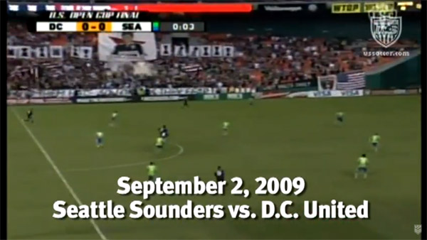 2009 Open Cup - Sounders vs DC United