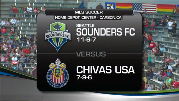 Sounders hit 6 vs Chivas