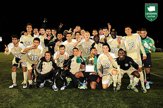 Peninsula College of Port Angeles repeated as NWAC champion in 2013. (Courtesy NWAC)