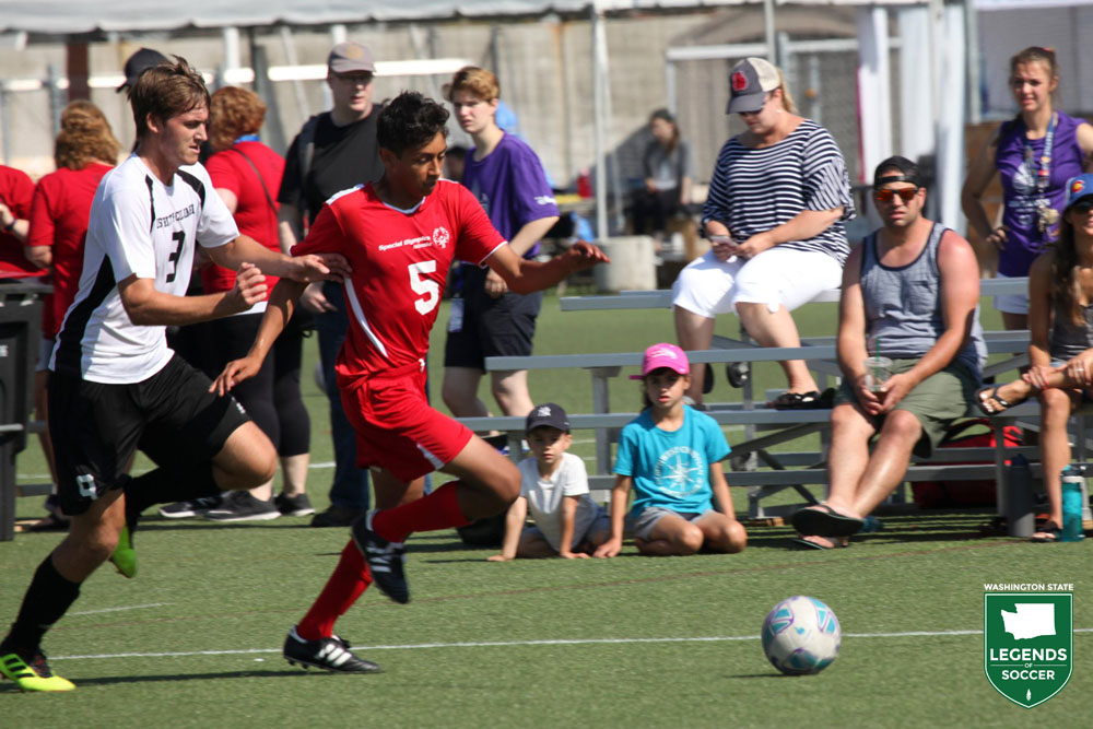 Unified Soccer was among the sports contested at the 2018 Special Olympics USA Games in Seattle. (Courtesy Special Olympics Washington)