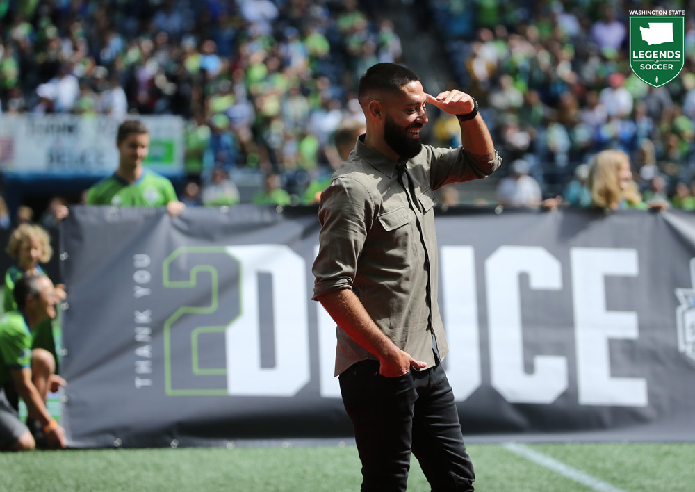 Clint Dempsey retired midway through the Sounders' 2018 season. (Courtesy Sounders FC)