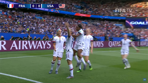 FIFA World Cup Quarterfinal: USWNT at France