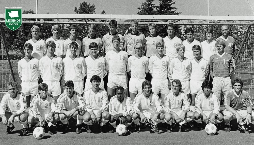 Seattle Pacific 1985 team photo. (Courtesy Seattle Pacific)