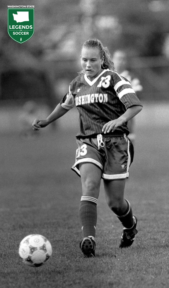 Tara Bilanski led Washington with eight goals in 1993. (Courtesy UW Athletics)